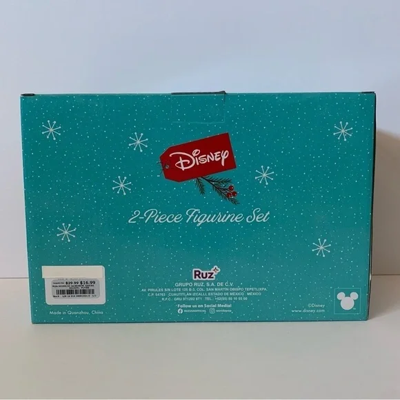 NIB. DISNEY Mickey & Minnie 6inch Figurine Set